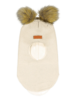 Gugguu - Merino Furry Balaclava - Balaklava - Kreminė spalva
