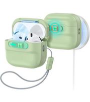 Žalias dėklas Apple Airpods 4 / 5 ausinėms "ESR Pulse Halolock Magsafe"