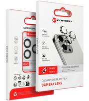 Juoda kameros apsauga Apple iPhone iPhone 15 / 15 Plus telefonui "Forcell Premium Tempered Glass Camera Lens"