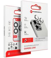 Raudona kameros apsauga Apple iPhone iPhone 14 / 14 Plus telefonui "Forcell Premium Tempered Glass Camera Lens"
