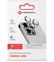 Tamsiai pilka kameros apsauga Apple iPhone 18 Pro / 18 Pro Max telefonui "Forcell Camera Lens"