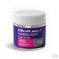 Qoltec High Conductivity Thermal Putty |  4 W/m-K | 10g  | Pink