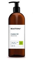 Ricinos aliejus 100% BEAUTIONA, 500 ml