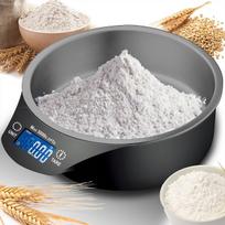 Produktai namams ir sodui // Virtuvės ir namų apyvokos prekės // Elektroniczna waga kuchenna z misą precyzyjna 5kg