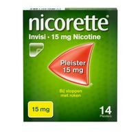 Nicorette Invisi 15 mg Nicotine Pleister 14 st