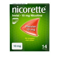 Nicorette Invisi 10 mg Nicotine Pleister 14 st