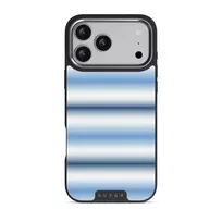 White Noise - iPhone 17 Pro Max Case, Elite Dark (MagSafe) / Silver