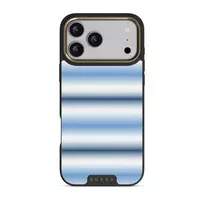 White Noise - iPhone 17 Pro Max Case, Elite Dark (MagSafe) / Gold