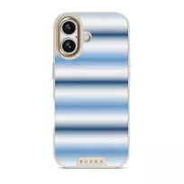 White Noise - iPhone 17 Case, Elite Light (MagSafe) / Gold