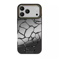 Void - iPhone 17 Pro Max Case, Elite Mirror Dark (MagSafe) / Gold