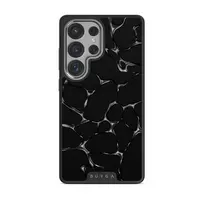 Void - Samsung Galaxy S25 Ultra Case, Elite Dark (Magnetic) / Silver