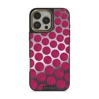 Reset Button - iPhone 16 Pro Case, Elite Mirror Dark (MagSafe) / Gold