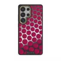 Reset Button - Samsung Galaxy S25 Ultra Case, Elite Mirror Dark (Magnetic) / Gold