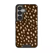 Cinnamon Roll - Samsung Galaxy S25 Case, Elite Dark (Magnetic) / Gold
