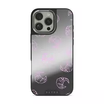 Girl Dinner - iPhone 16 Pro Case, Elite Mirror Dark (MagSafe) / Silver
