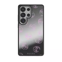 Girl Dinner - Samsung Galaxy S25 Ultra Case, Elite Mirror Dark (Magnetic) / Silver