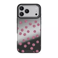 Pillow Talk - iPhone 17 Pro Max Case, Elite Mirror Dark (MagSafe) / Silver