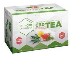 MediCBD Rooibos CBD arbata – 7,5 mg CBD, 20 pakelių