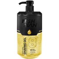 NISHMAN Shaving Gel Gold One skutimosi gelis, 1000 ml