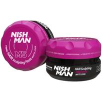 NISHMAN Fibre Hair Sculpting Paste Matte Look plaukų modeliavimo pasta, 132 g