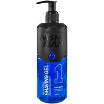 NISHMAN Shaving Gel Energizing skutimosi gelis, 400 ml