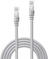 Lindy Cat6 U/UTP grey patch cable 0.30m