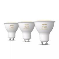 Philips Hue Smart Spotlight, 3-pack | GU10 | 4.2 W | Warm to cool white light