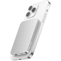 Nevox Wireless Magnetic POWERBANK QI2 - 5000mah (silver/white)