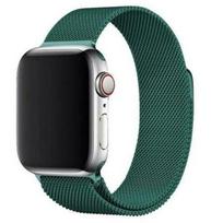 Dirželis iLike Apple Magnetic Strap Watch 7 45mm Magnetic Band Bracelet Green