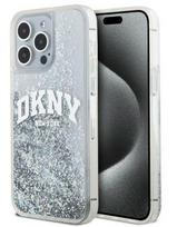 Nugarėlės dėklai DKNY Apple iPhone 15 Pro Max 6.7 hardcase Liquid Glitter Big Logo Black