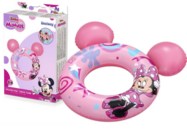 Laistymo įranga // Sodo laistymo sistema | Laistymas | Baseinai ir priedai // Koło Do Pływania z Uszami Myszka Minnie  74 cm x 76 cm Bestway 9102N