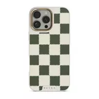 Retro Grid - iPhone 16 Pro Max Case, Elite Light (MagSafe) / Gold