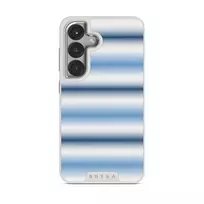 White Noise - Samsung Galaxy S25 Plus Case, Elite Light (Magnetic) / Silver