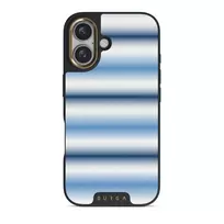 White Noise - iPhone 16 Case, Elite Dark (MagSafe) / Gold