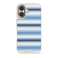 White Noise - iPhone 16 Plus Case, Elite Light (MagSafe) / Gold