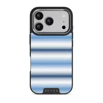 White Noise - iPhone 17 Pro Case, Elite Dark (MagSafe) / Silver
