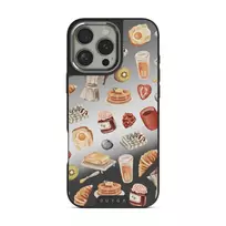 Sunny Side Up - iPhone 16 Pro Case, Elite Mirror Dark (MagSafe) / Silver
