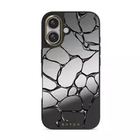 Void - iPhone 16 Case, Elite Mirror Dark (MagSafe) / Gold