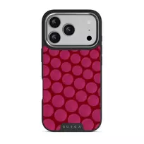 Reset Button - iPhone 17 Pro Case, Elite Dark (MagSafe) / Silver