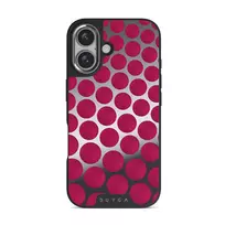 Reset Button - iPhone 16 Case, Elite Mirror Dark (MagSafe) / Silver