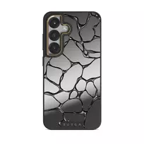 Void - Samsung Galaxy S25 Plus Case, Elite Mirror Dark (Magnetic) / Gold