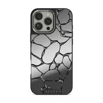 Void - iPhone 16 Pro Max Case, Elite Mirror Dark (MagSafe) / Silver