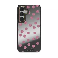 Pillow Talk - Samsung Galaxy S25 Case, Elite Mirror Dark (Magnetic) / Gold