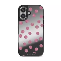 Pillow Talk - iPhone 16 Case, Elite Mirror Dark (MagSafe) / Silver