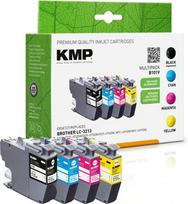 KMP Printtechnik AG KMP Patrone Brother LC-3213 bk, cyan, mag, yel. 4x400 S. B100V remanufactured