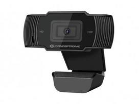 Conceptronic Webcam USB-A 2.0 68° 720P/30Hz HD + Built-in Mic