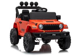 Vaikiškas elektromobilis Lean Cars Jeep Rubicon DK-JWR558, oranžinė sp.
