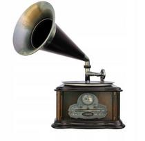 Patefonas Soundmaster NR917, ruda sp./juoda sp./bronzos sp., 5 W