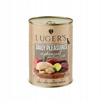 Šlapias šunų maistas Lugers Daily Pleasures, fazanų mėsa, 0.4 kg