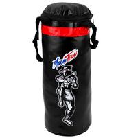 Vaikiškas bokso rinkinys Lean Toys Muay Thai 31701, juoda sp./raudona sp.